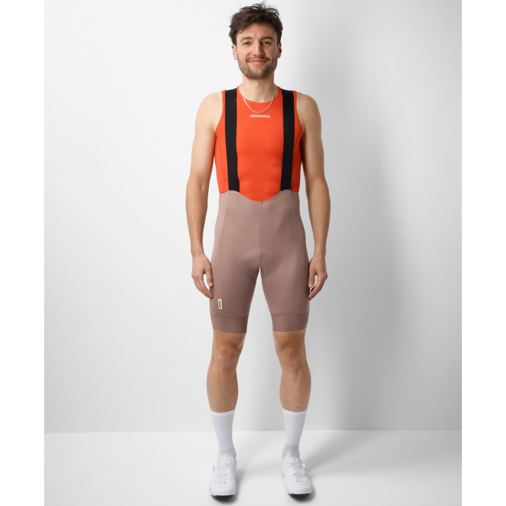 FINGERSCROSSED Road Bib Shorts Men - Strong Mauve