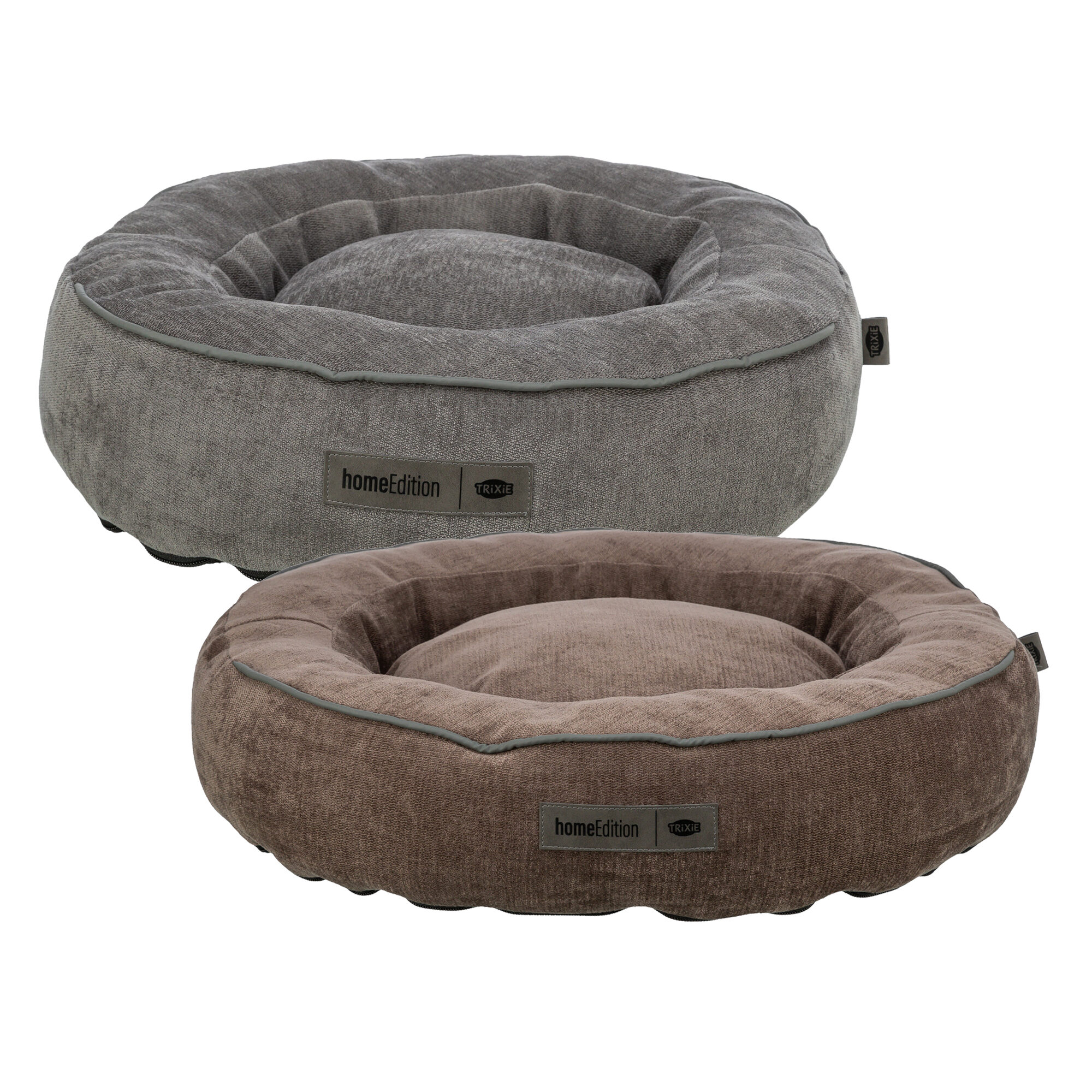 Trixie Vital Dogbed Lennox - Round - Gray - 50 cm