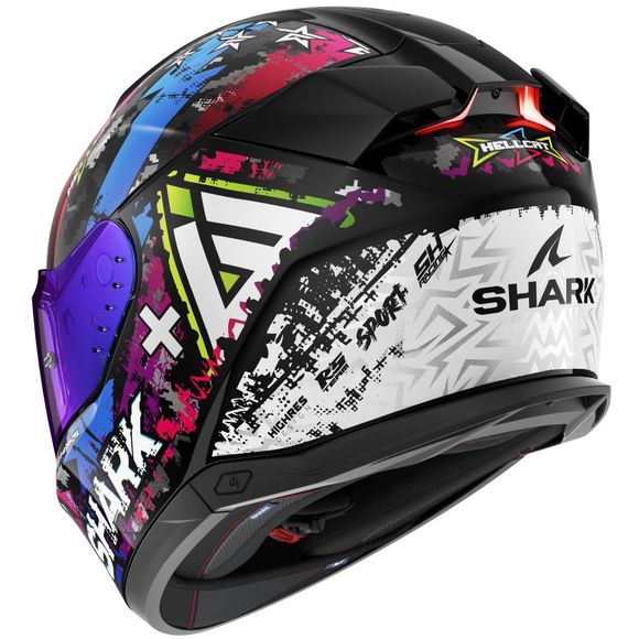 Shark SKWAL i3 Full-Face Helmet - HELLCAT - Black / BlueRef: SH1714-C55996