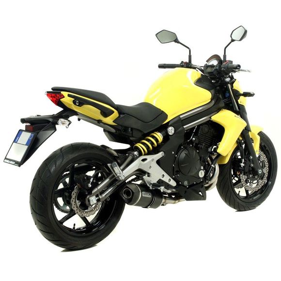 Silencieux Arrow Alu dark race-tech embout carbone - NoirRef : AW0247 / 71794AKN