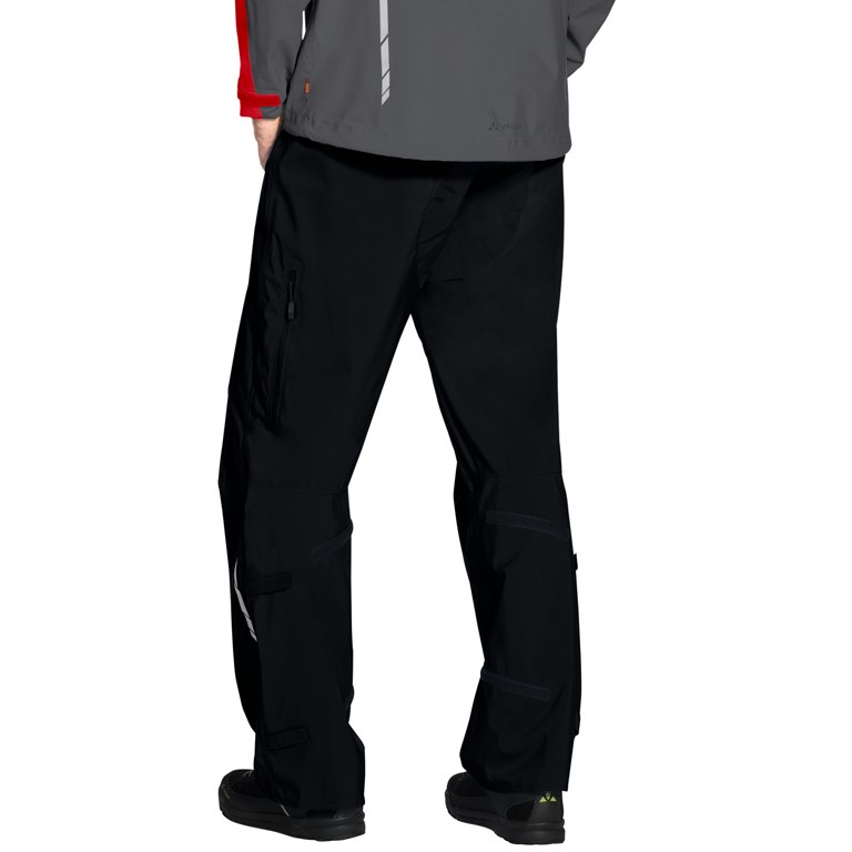 Vaude Moab Rain Pants Men - black