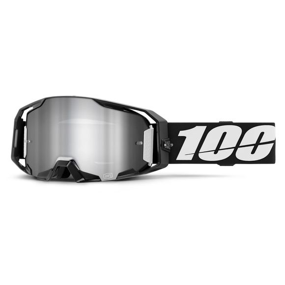100% ARMATIC cross goggle - Mirror Silver Flash 2025 screen - BlackRef: CE1488 / 50060-00001
