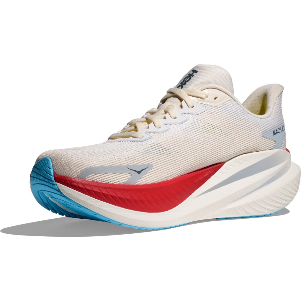 Hoka Mach X 3 Running Shoes Men - white / alabaster