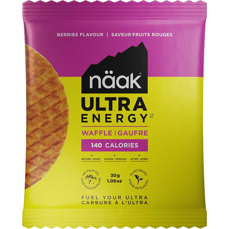 Näak Ultra Energy Waffle with Carbohydrates - 12x30g