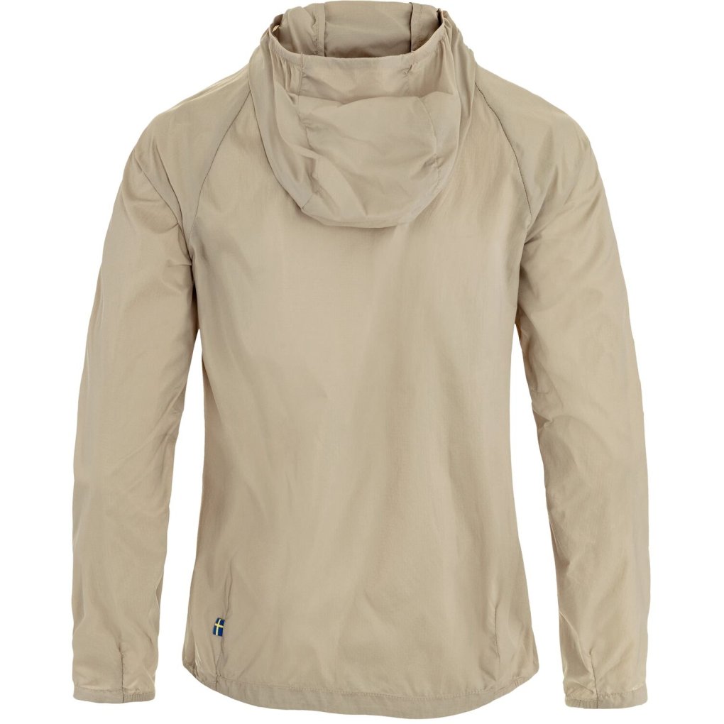 Fjällräven Keb Lätt Wind Jacket Women - fossil