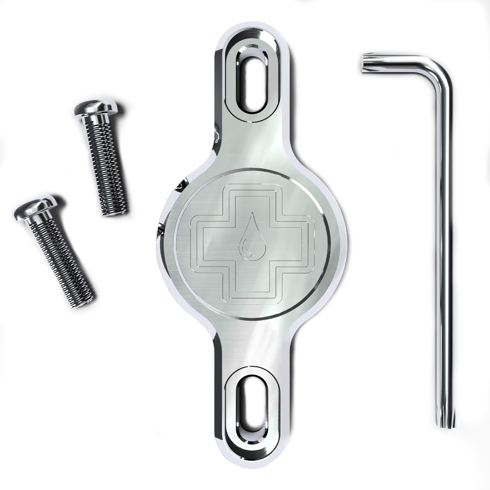 Muc-Off Secure Tag Holder 2.0 - silver