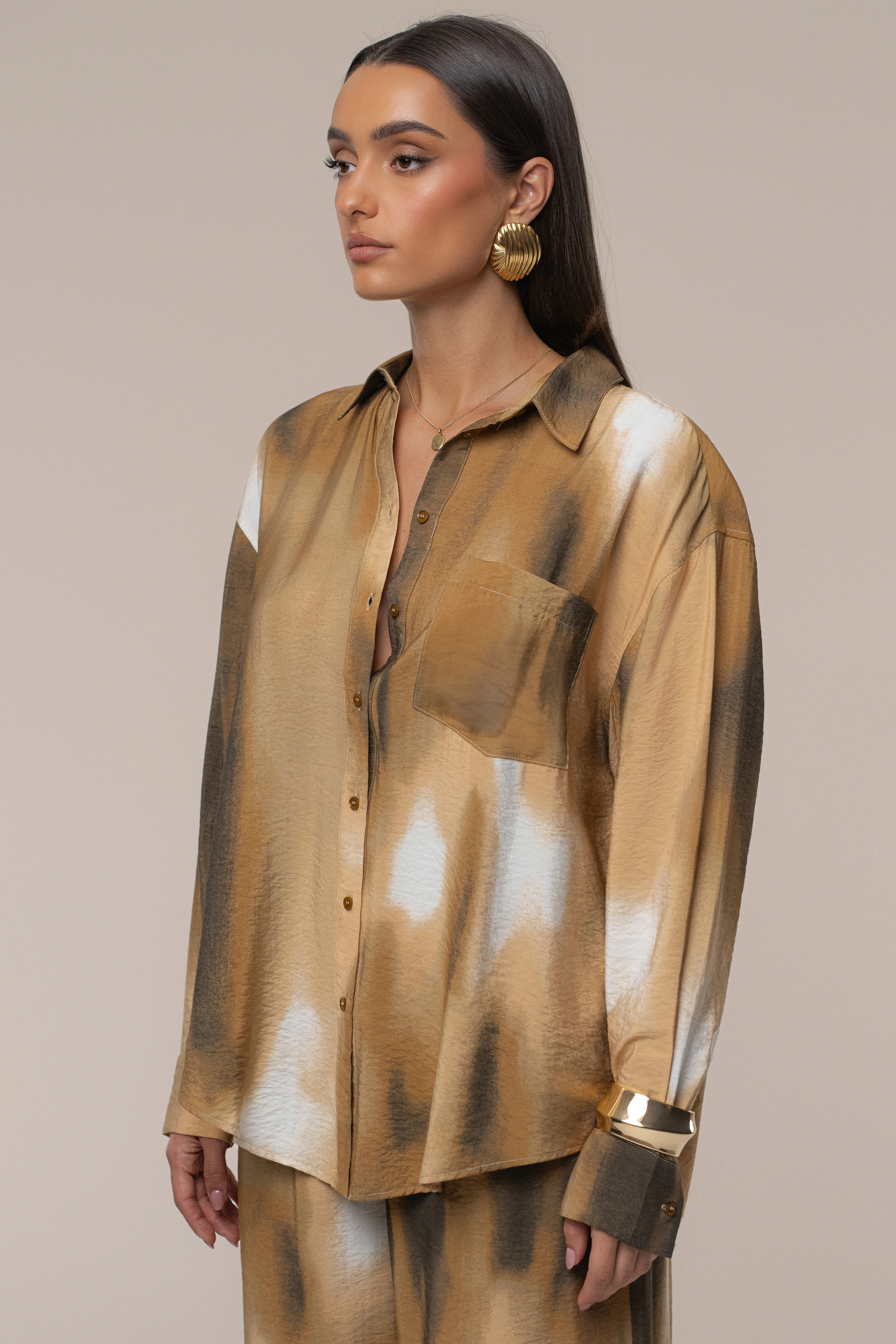 Brown Celestial Sands Blouse