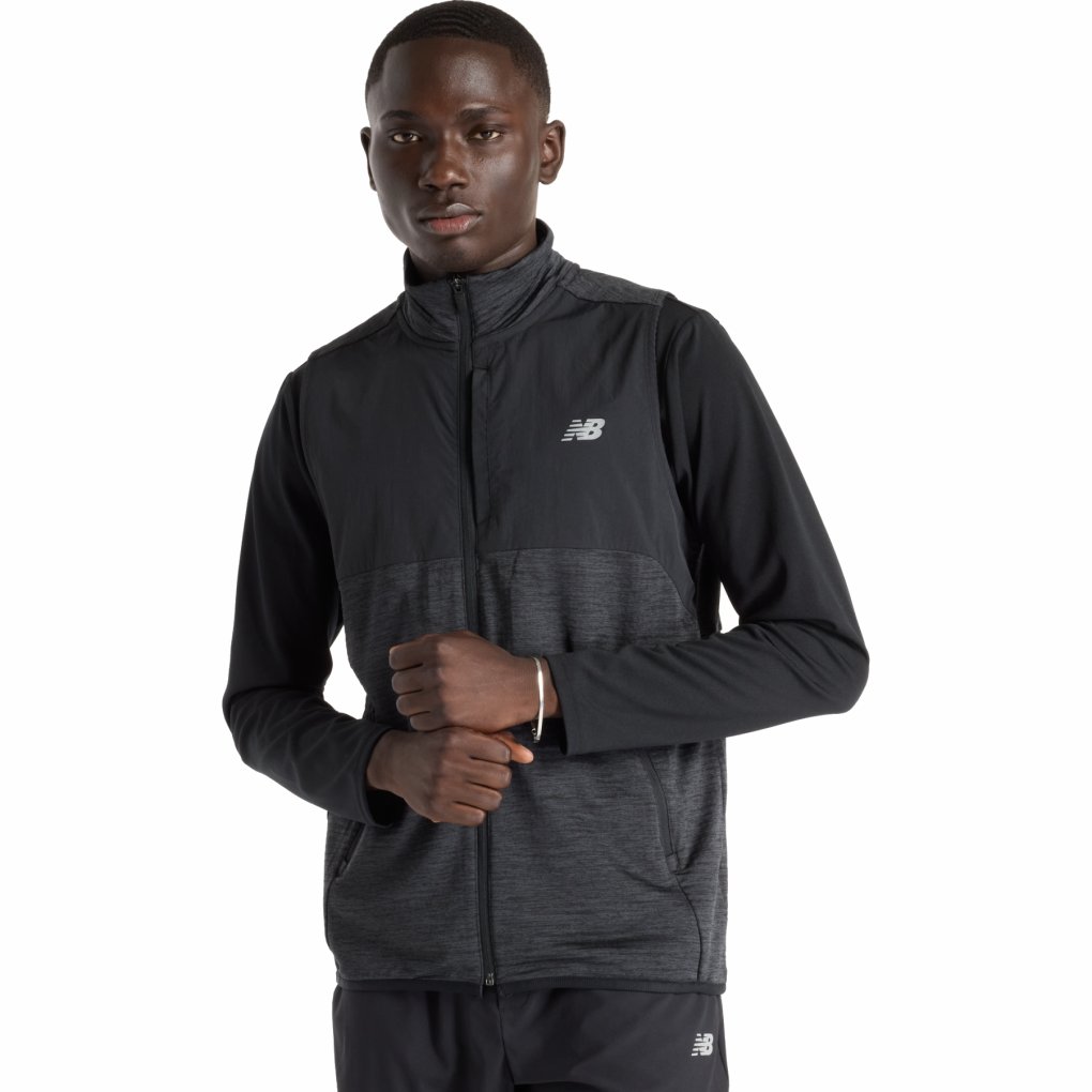 New Balance Heat Grid Running Vest Men - Black