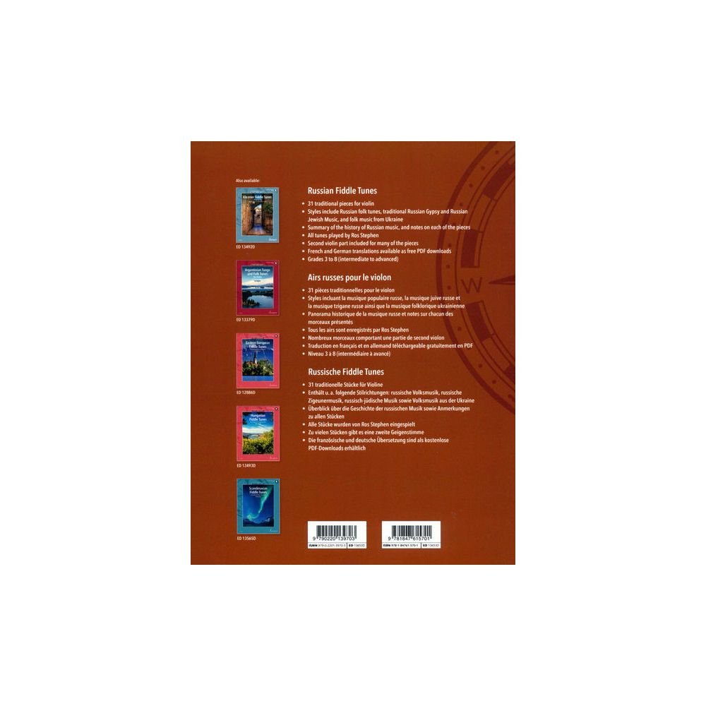 Schott Russian Fiddle Tunes – Thomann Ireland