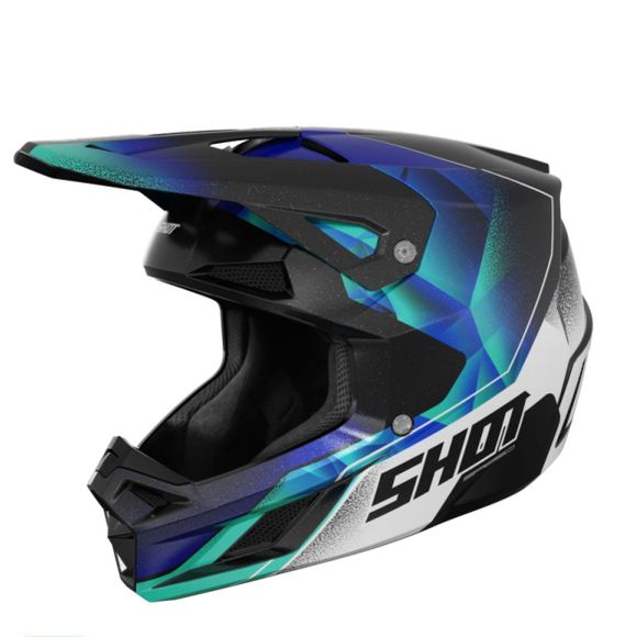 Cross Shot Speed Olymp 2025 - blue / green helmetRef: SO3032