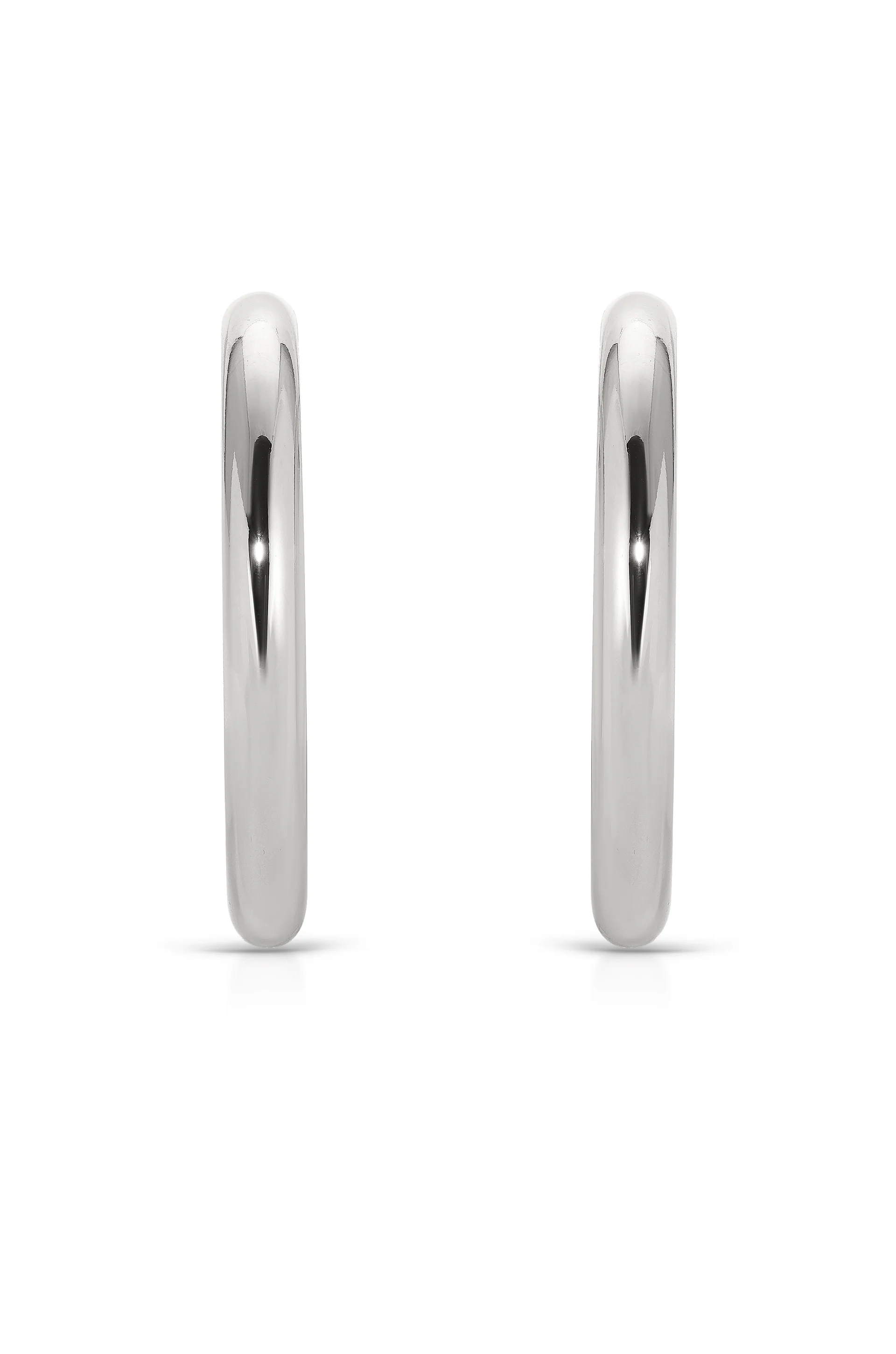 Large Thick Classic Hoops