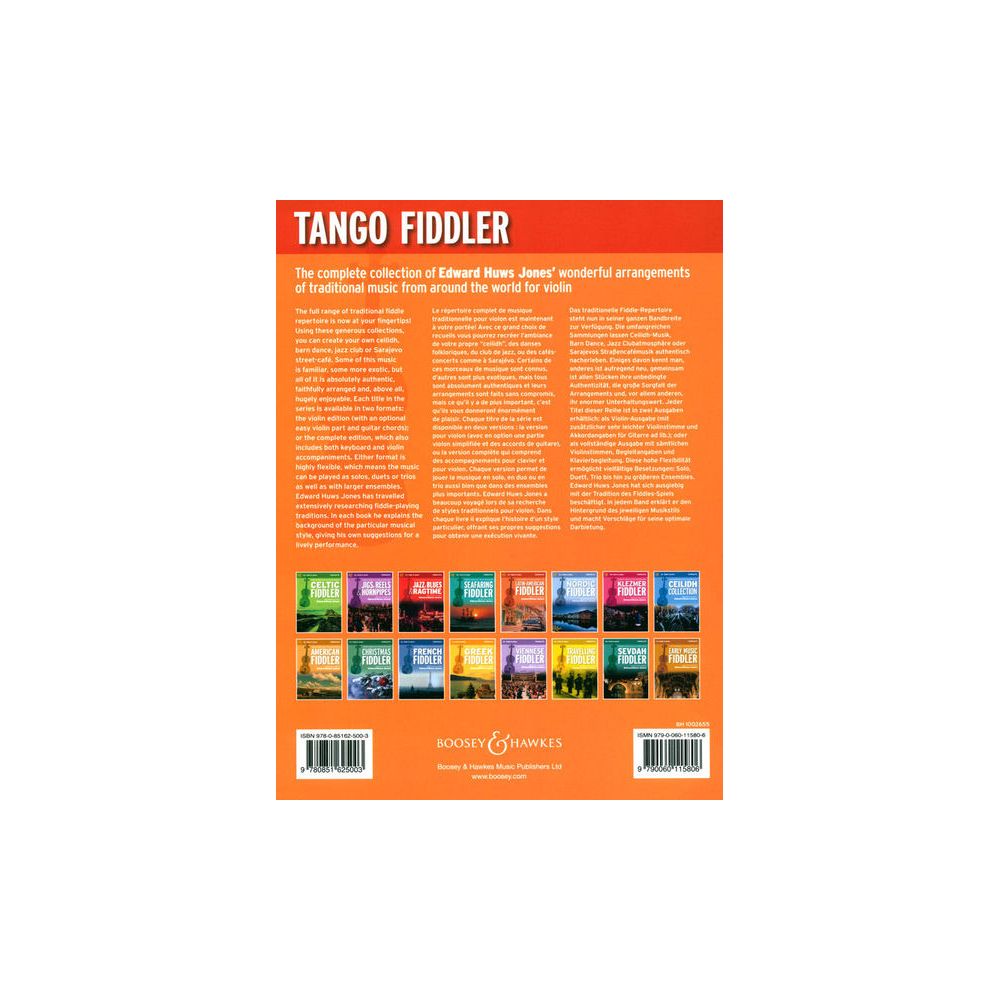 Boosey & Hawkes Tango Fiddler – Thomann Ireland