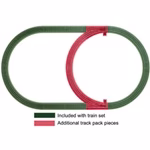LIONEL O-36 FasTrack Inner Pass 612028