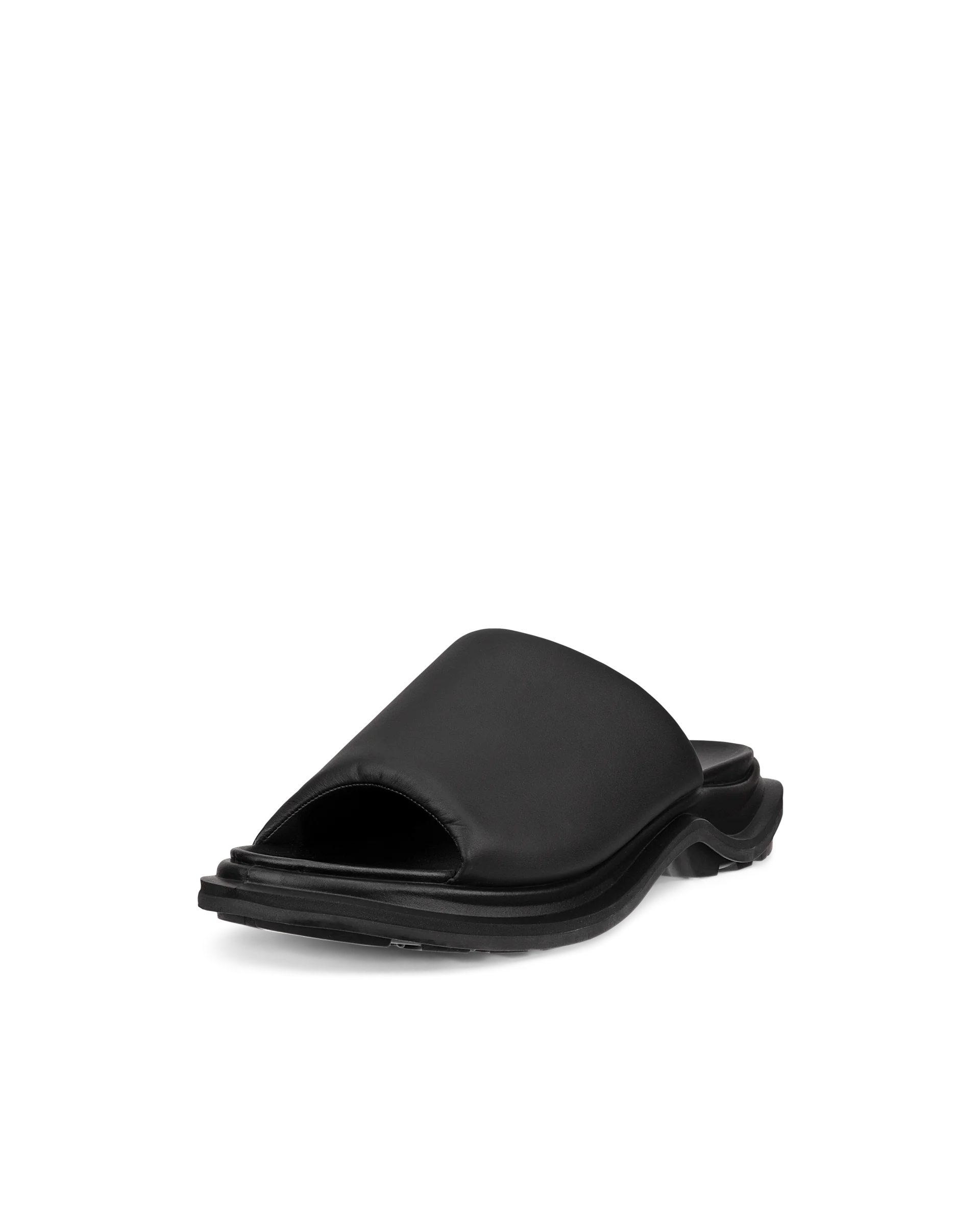 ECCO OFFROAD Damen Trekkingsandale aus Leder Schwarz