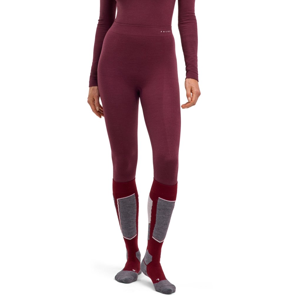 Falke Wool-Tech Trend Protective 3/4 Tights Women - barolo 8526