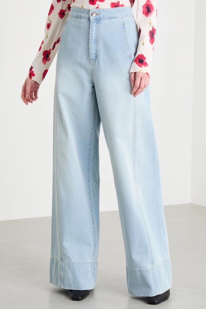 Oversized jeans - LIGHT BLUE