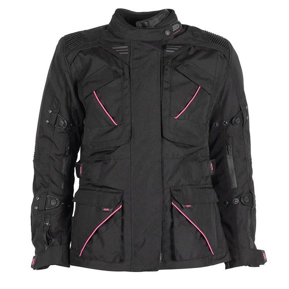 DXR CAPETOWN LADY Motorcycle Jacket - BlackRef: DXR0440