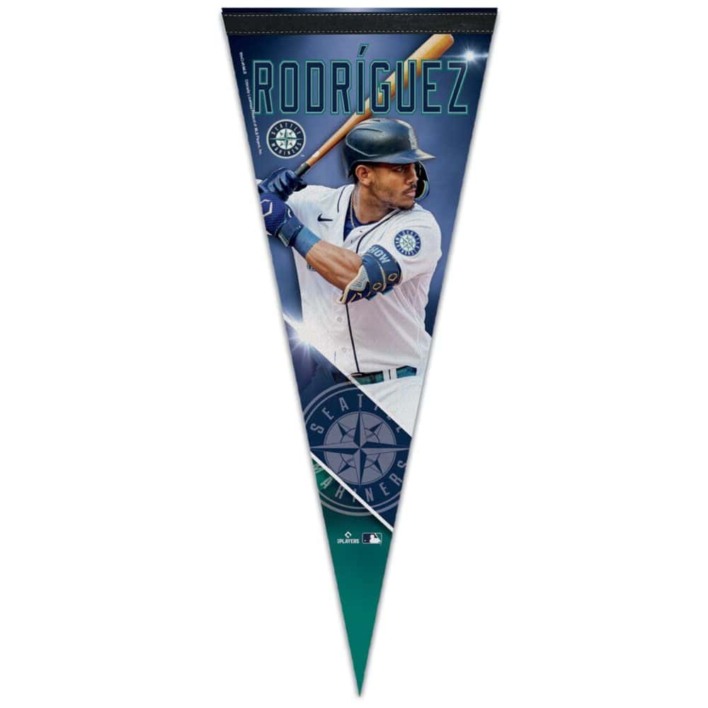 Julio Rodriguez Seattle Mariners Premium MLB Pennant