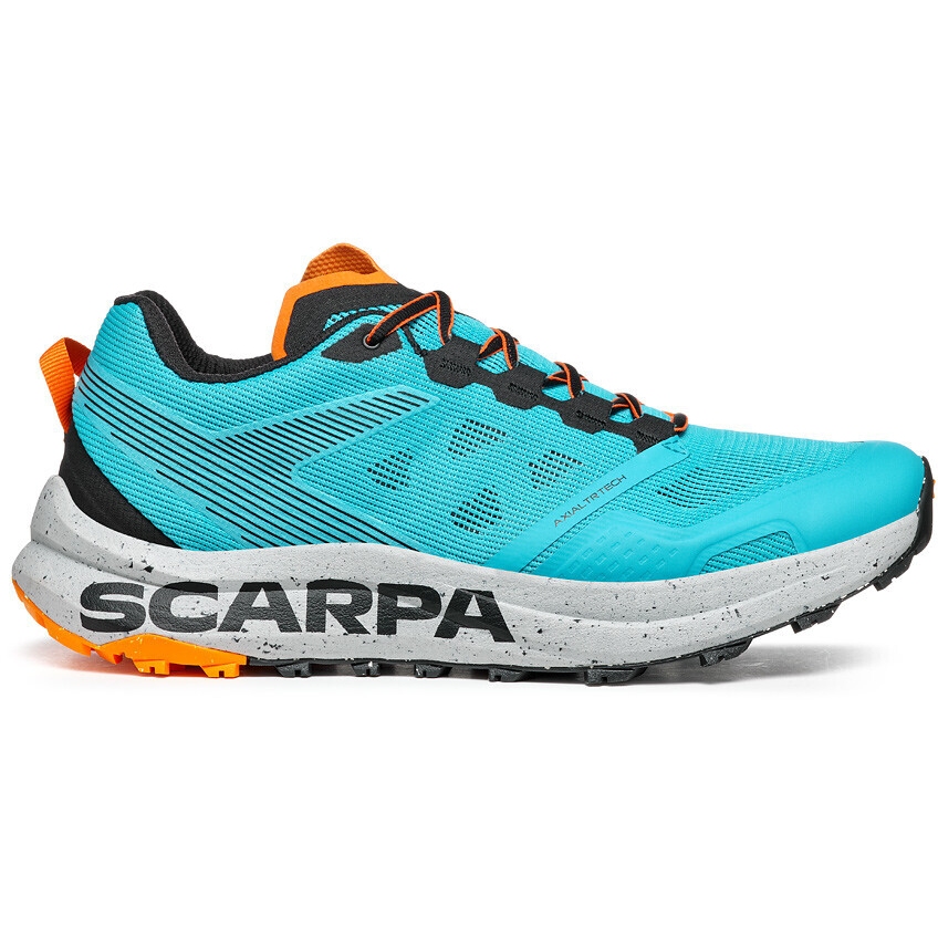 Scarpa Spin Planet Trail Running Shoes Men - azure/black