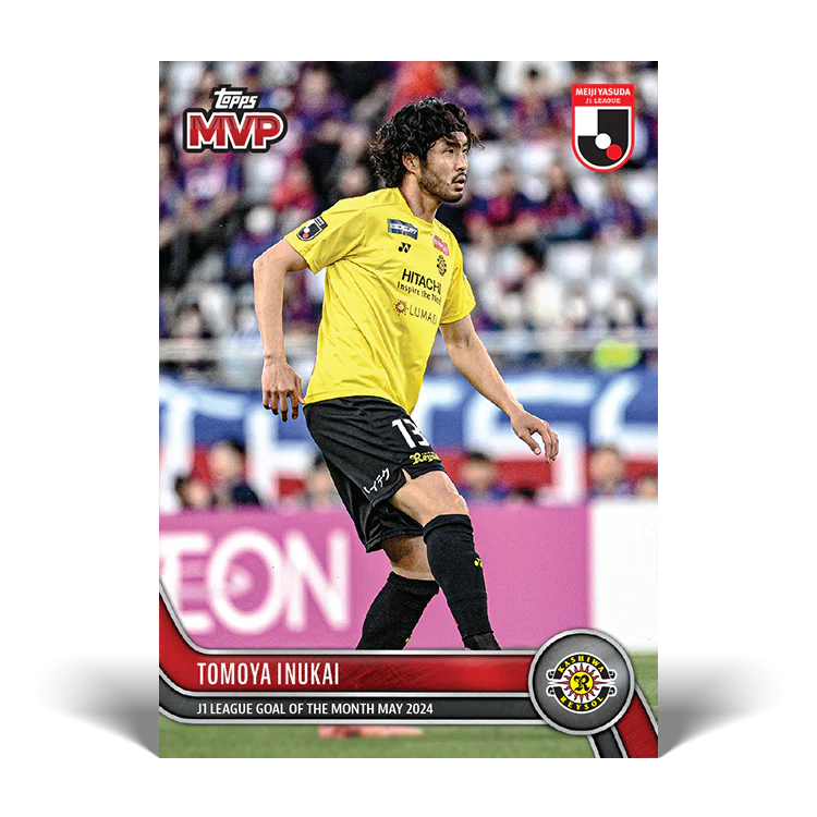 Tomya Inukai - J1 League Goal of the Month - May 2024 - 2024 J-League® Topps Now® Card 16