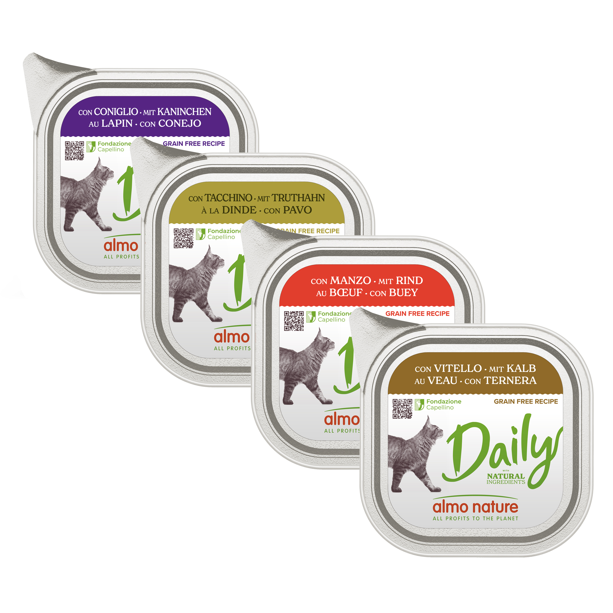 Almo Nature - Daily - Calf - Tub - 32 x 100 g