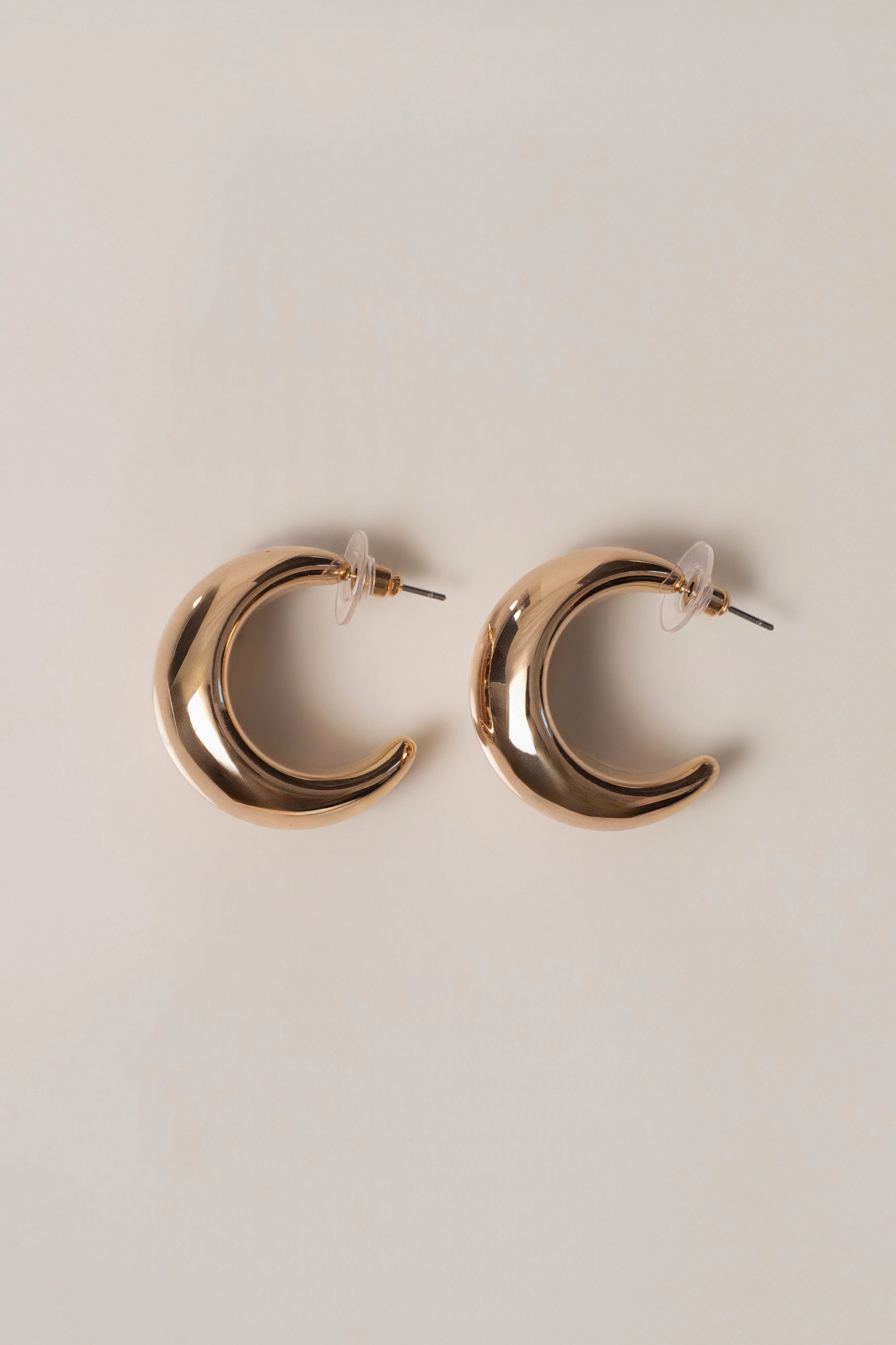 Gold Elise Mini Hoop Earrings