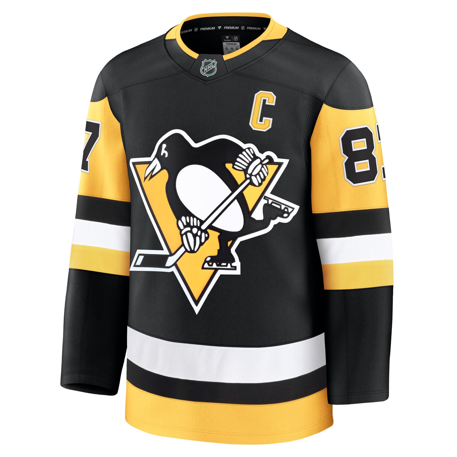 Sidney Crosby #87 Pittsburgh Penguins Premium NHL Jersey Home Black