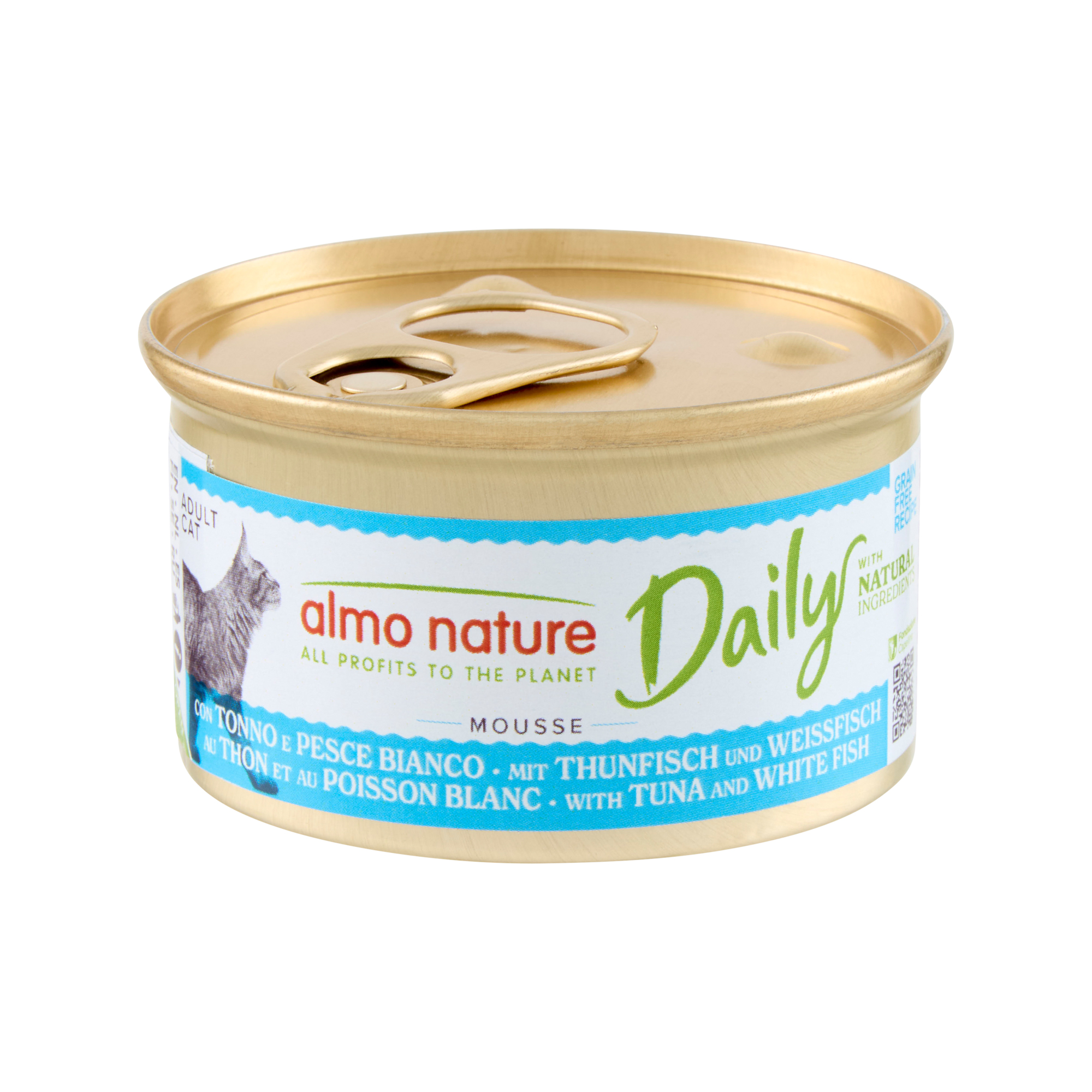 Almo Nature - Daily Mousse - Tuna & Cod - 24 x 85g
