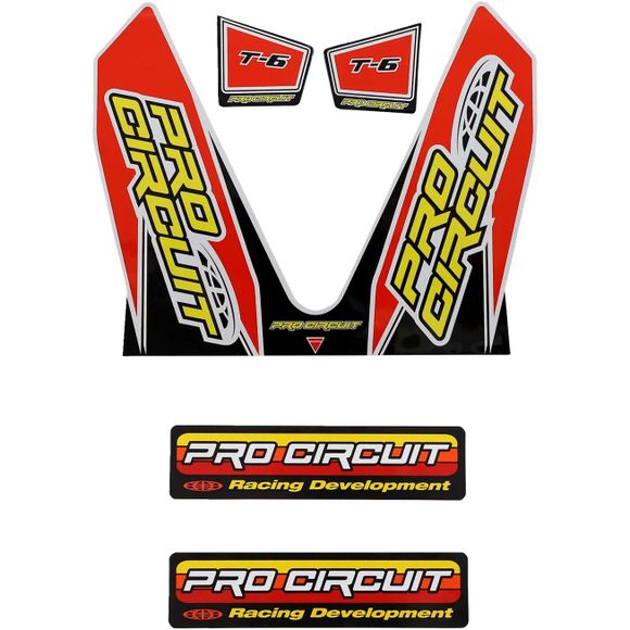 Stickers Pro Circuit T6 Mini 110 UniversalRef: PC0088/18602265