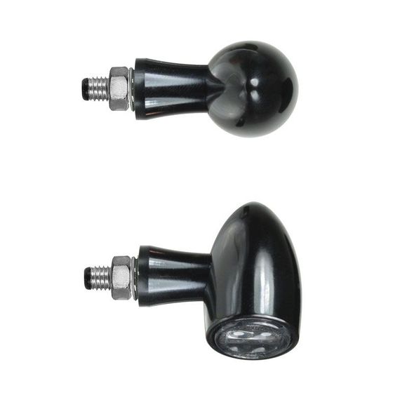 Clignotant Chaft BOBBER LED AVANT (La paire) Universel - NoirRef : CH0506 / IN239