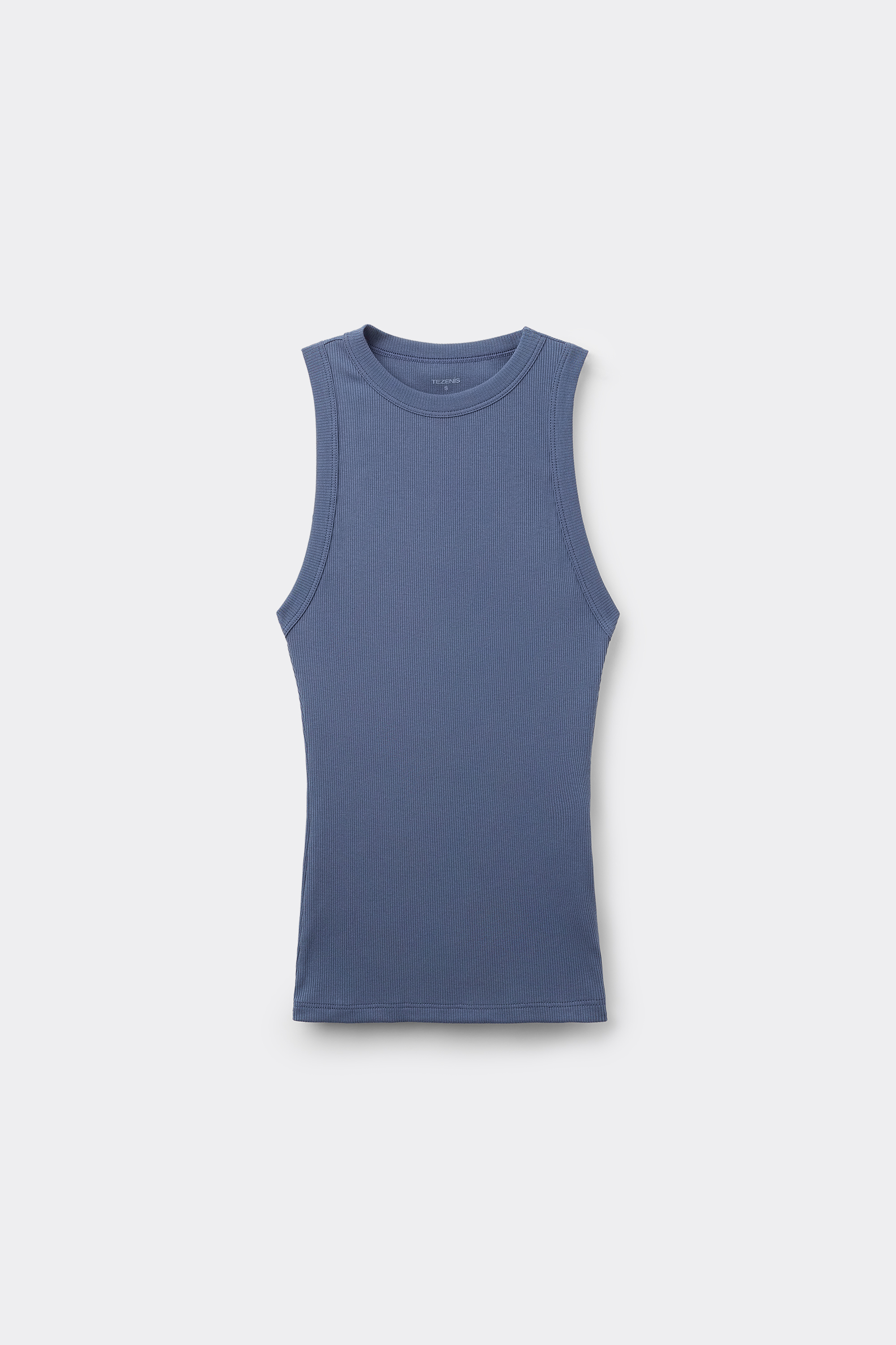 Ribbed Cotton Racer Back Camisole