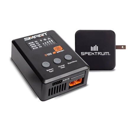 S100 1x100W USB-C Smart Charger, 65W USB-C GaN Power Supply Combo, Spektrum, SPMXC2090P