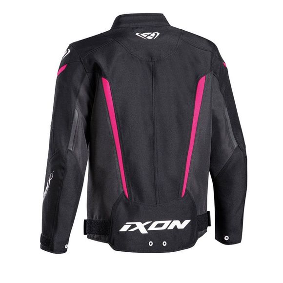 Blouson Moto Ixon STRIKER KID LADY - Noir / RoseRef : IX1540