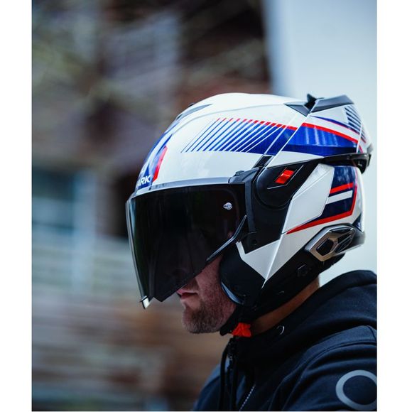 Casque modulable Shark OXO SIKTER - Noir / BleuRef : SH1794-C58388