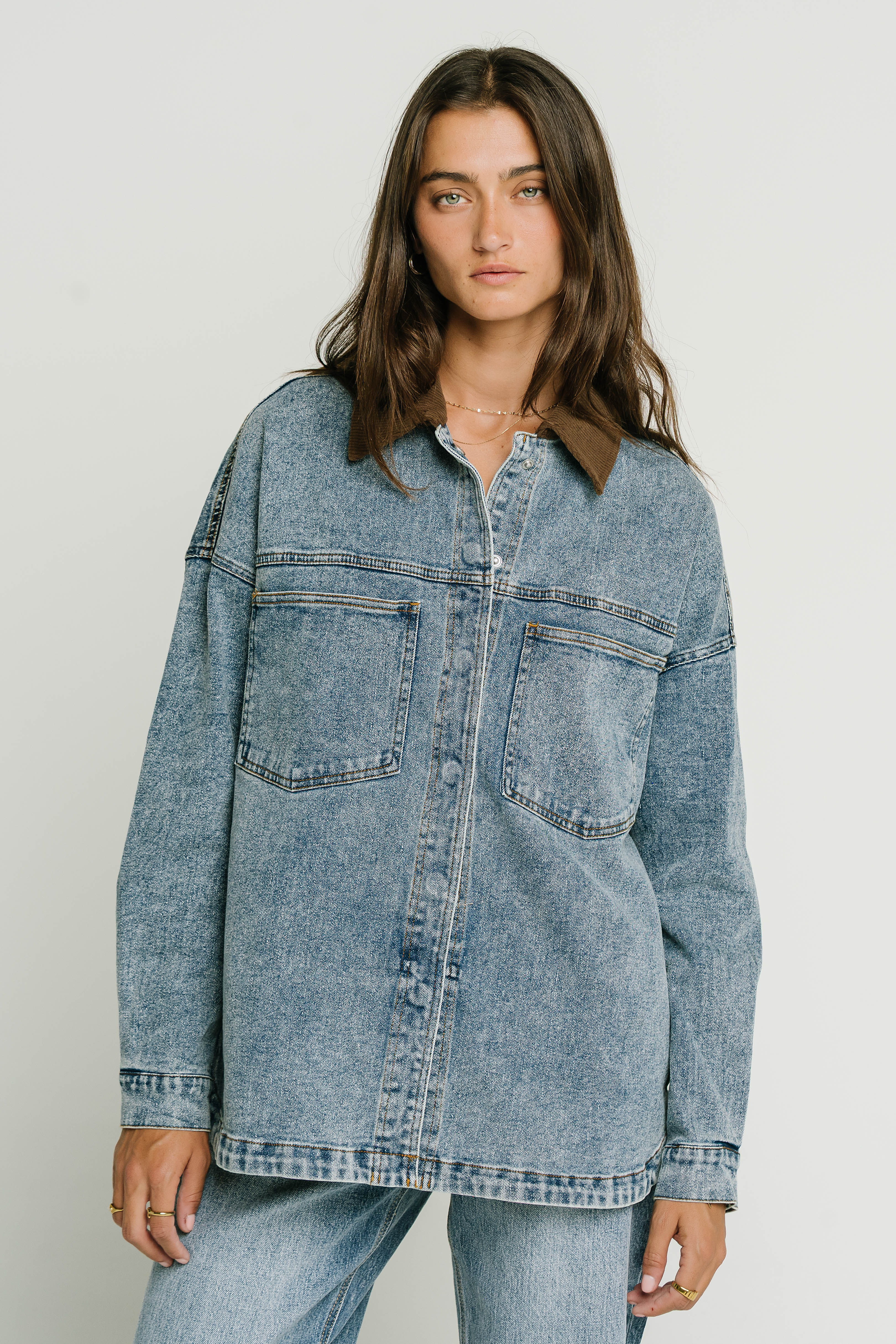 Raelynn Denim Shacket