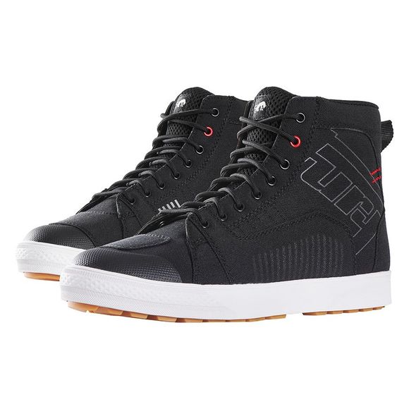 Furygan STOCKTON D3O® Motorcycle Riding Shoes - Black/RedRef: FU1345