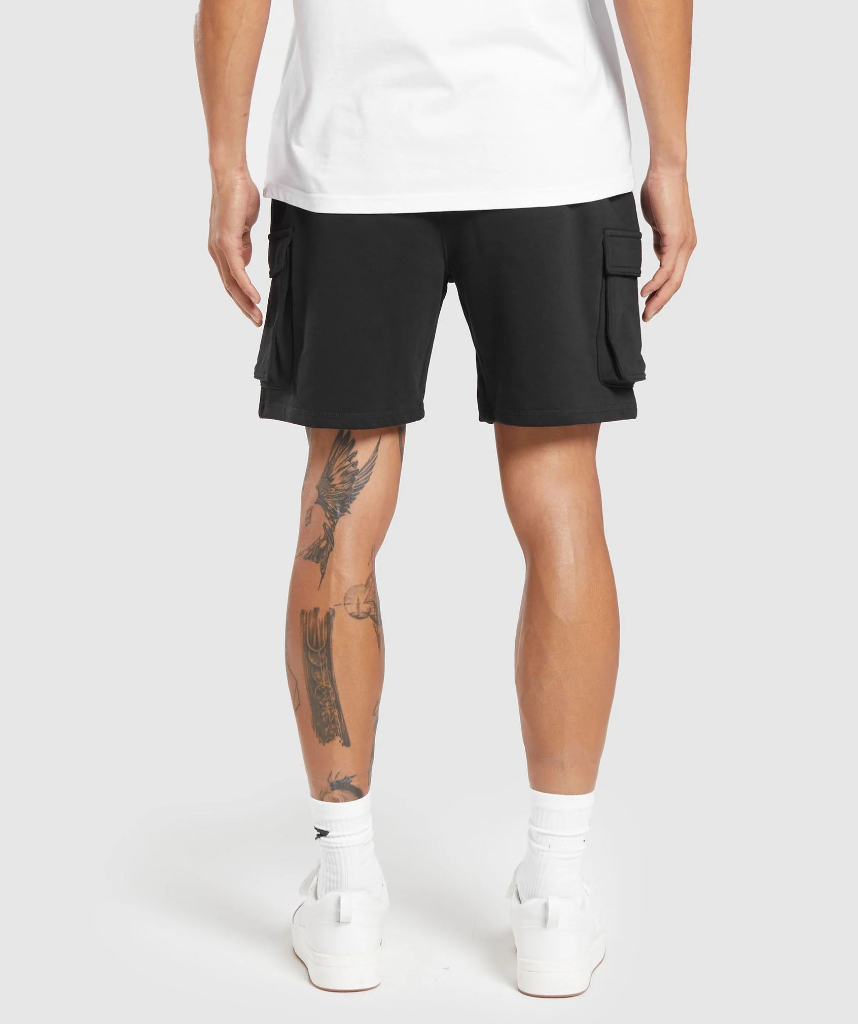 Crest Cargo Shorts Black