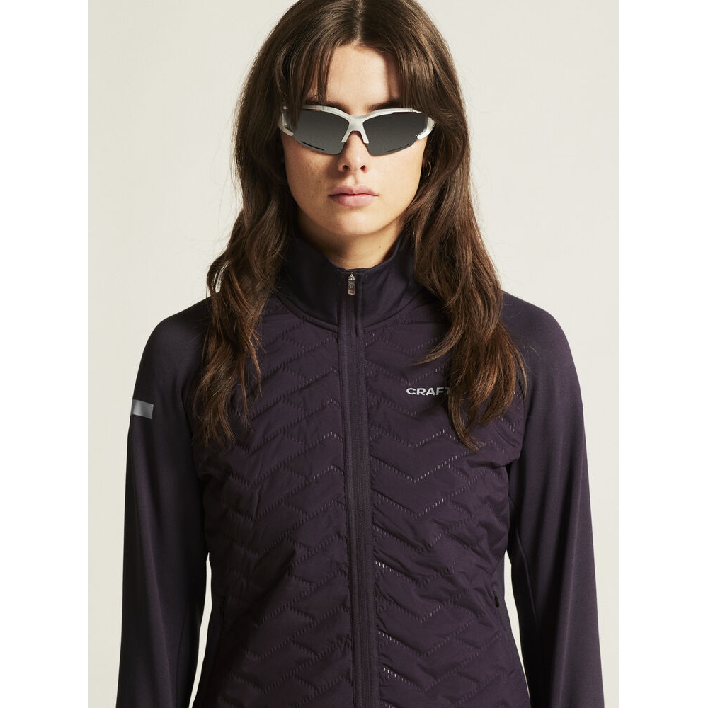 CRAFT ADV SubZ Running Jacket 3 Women - Dark Plum