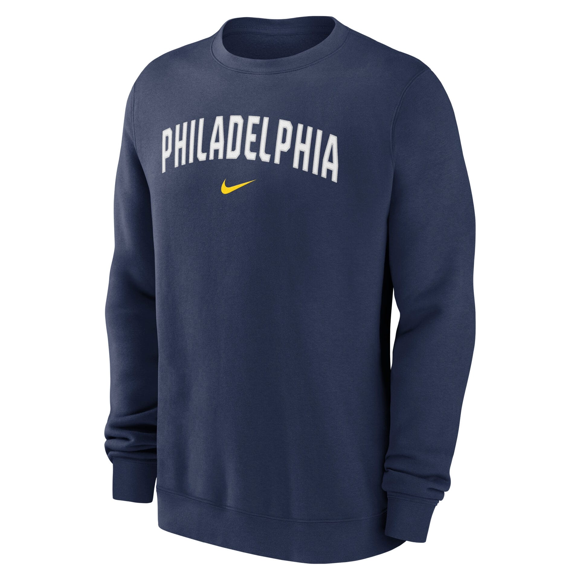 Philadelphia Phillies City Connect 2-Hit Club Crew Pullover Navy