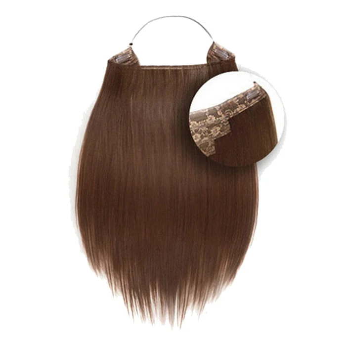 Lord & Cliff 100% Remy Human Hair Layer Flip-In Extension Weave - HIDDEN HALO 18