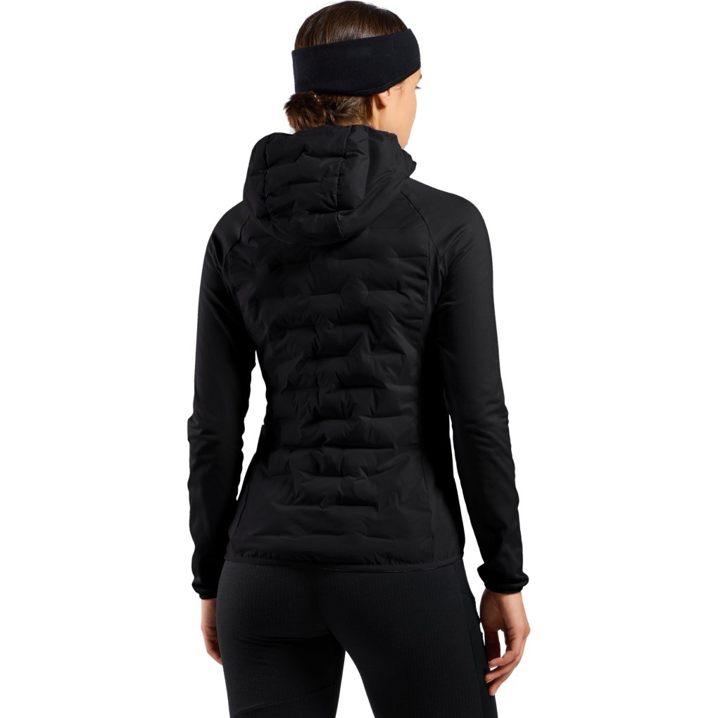 Odlo Zeroweight Insulator Hybrid Hooded Jacket Women - black