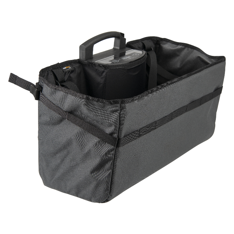 Brompton E-Basket Bike Bag - 22L - dark grey