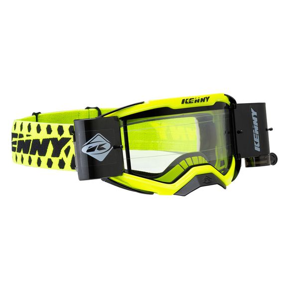 Kenny PERFORMANCE cross mask - NEON YELLOW - LEVEL 4 - ROLL OFF 2024 - Yellow / BlackRef: KE1596 / 201-0702013-97