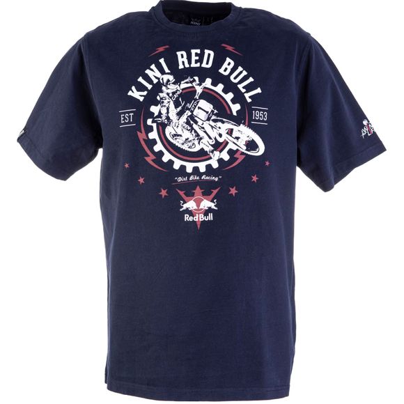 Kini Red Bull GEAR NIGHT SKY short-sleeved t-shirt - BlueRef: KRB0036