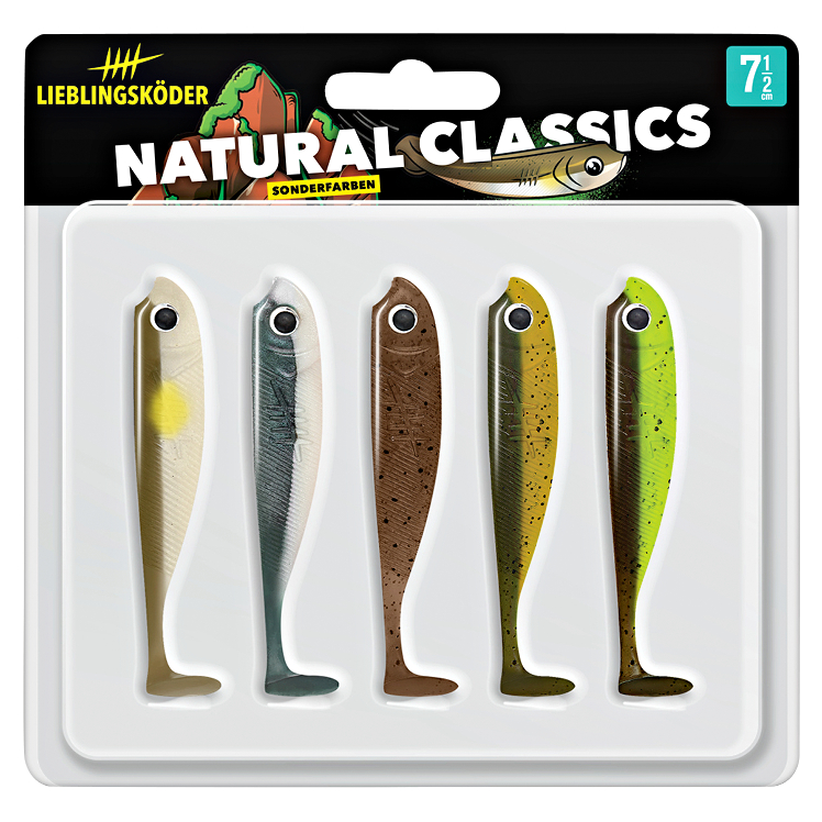 Lieblingsköder Shad Perch Lure 7.5 cm