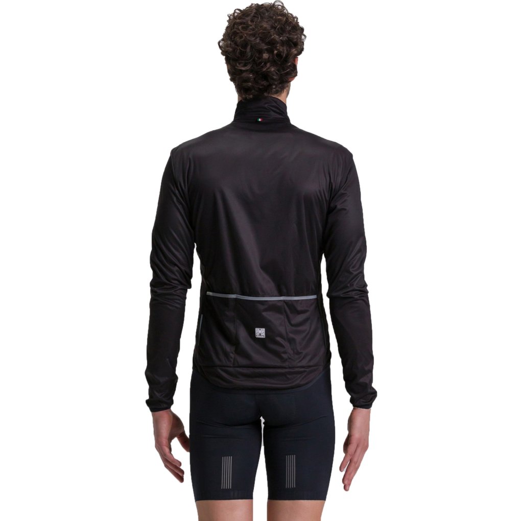 Santini Packable Windbreaker Unisex SP33275NBL - black NE
