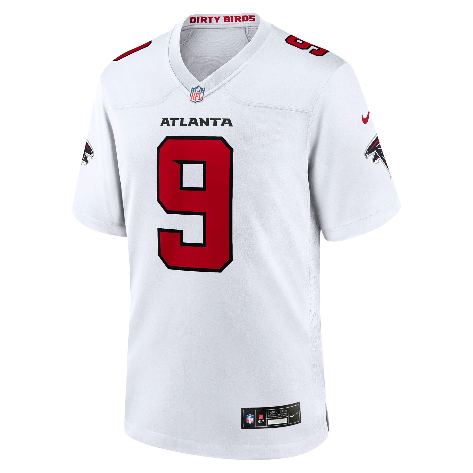 Michael Penix Jr. #9 Atlanta Falcons 2026 Game NFL Jersey White