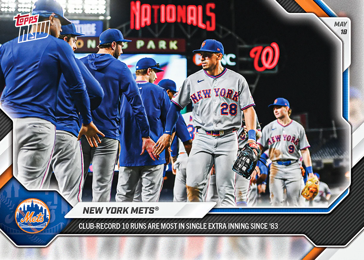 New York Mets - 2026 MLB Topps NOW® - Card 216 - PR: 598