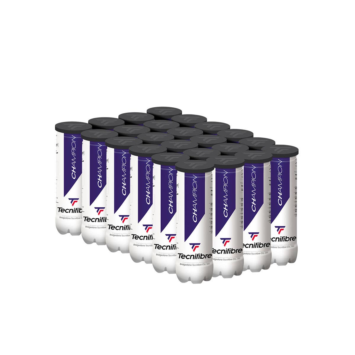 BOX OF 36 3 BALLS TECNIFIBRE CHAMPION