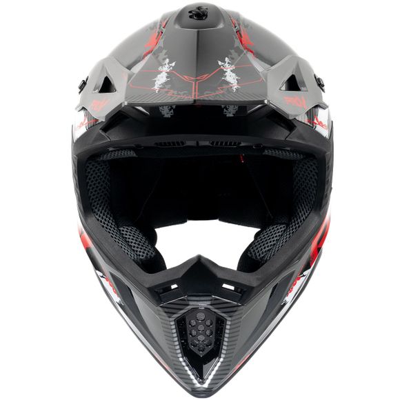 Casque cross Prov SKUD STO 2026 - Rouge / NoirRef : POV0022